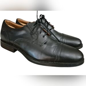 George Black Cap Toe Oxford Mens Dress Shoes - Size 12